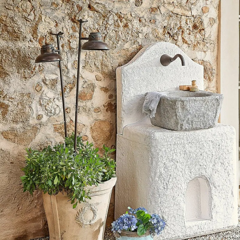 IVEXIL Solar-Gartenlaternen 2er-Set – Vintage-Solarleuchten mit Libellenmotiv