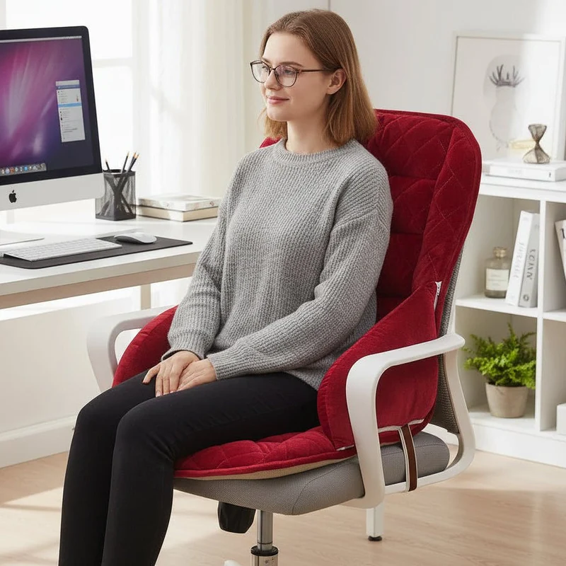 Rückenkissen – Ergonomisches Sitzkissen mit Atmungsaktivem Bezug & Stabiler Form