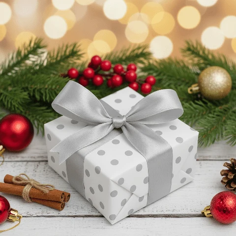 PAPERMEADOW – Nachhaltiges Geschenkpapier-Set Mit Satinband Für Stilvolle Anlässe