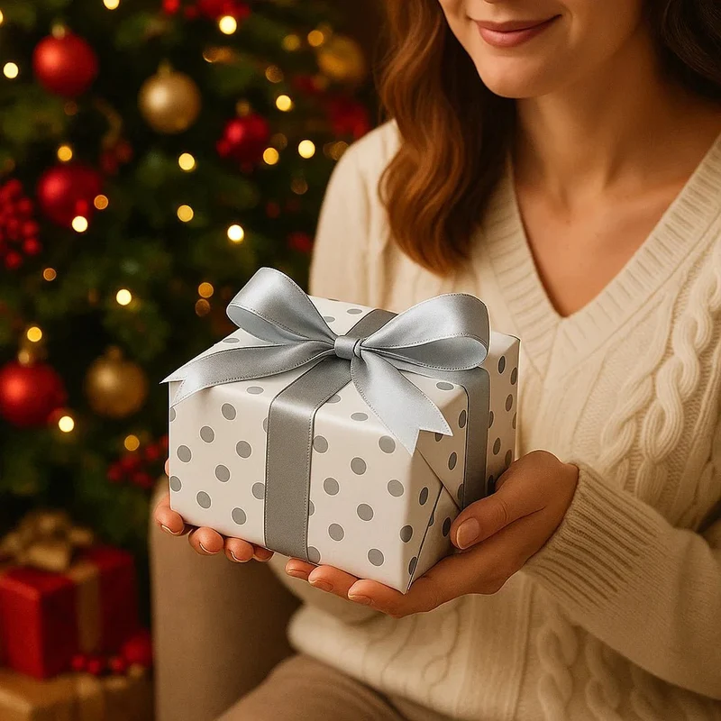 PAPERMEADOW – Nachhaltiges Geschenkpapier-Set Mit Satinband Für Stilvolle Anlässe