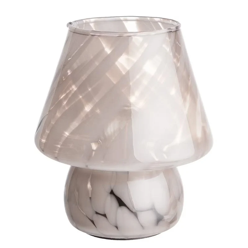 MISS MARBLE LED-Leuchte – Künstlerische Glastischlampe Mit Marmoriertem Farbeffekt