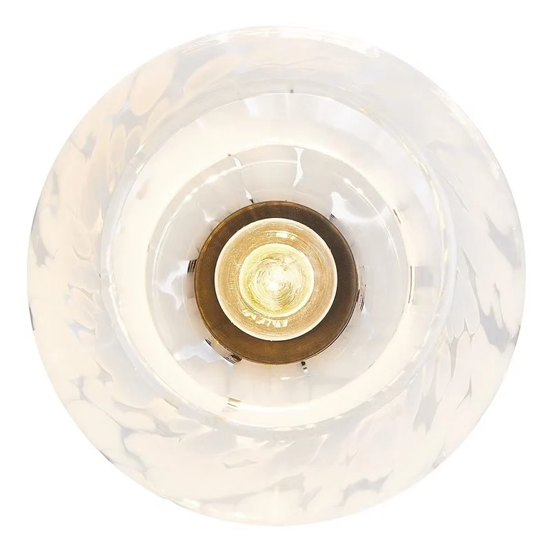 MISS MARBLE LED-Leuchte – Künstlerische Glastischlampe Mit Marmoriertem Farbeffekt