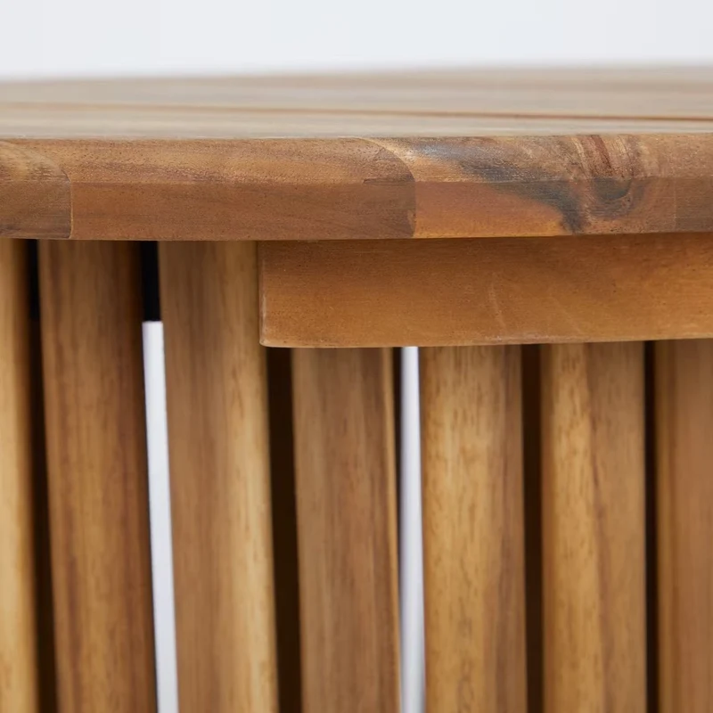 BAYONNE Beistelltisch – Outdoor-Beistelltisch Aus Massivem Akazienholz