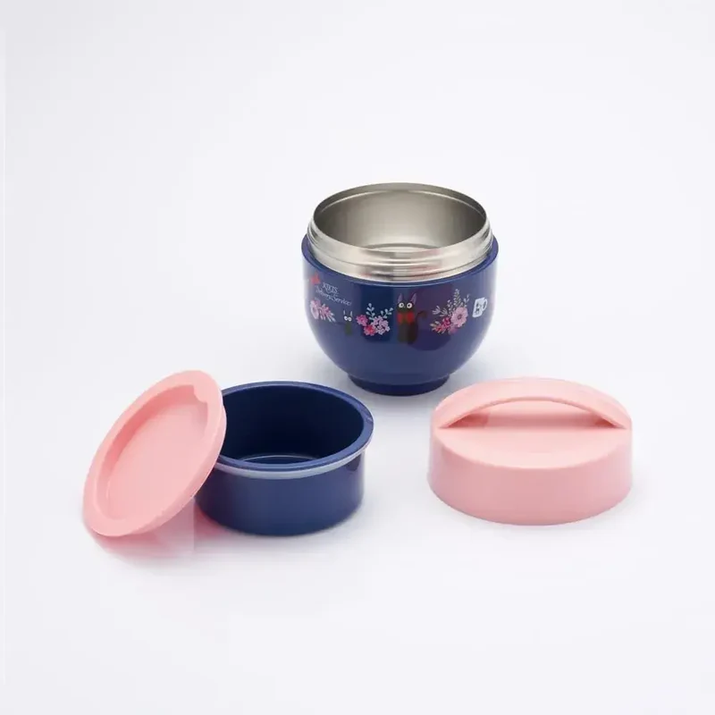 Skater Antibacterial Insulated Round Lunch Jar, 540ml Capacity