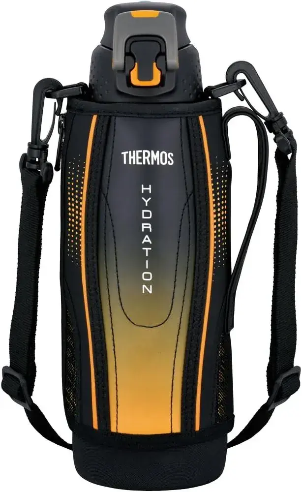 Thermos Vacuum Insulated One-Touch Sports Drink Bottle 1.0L