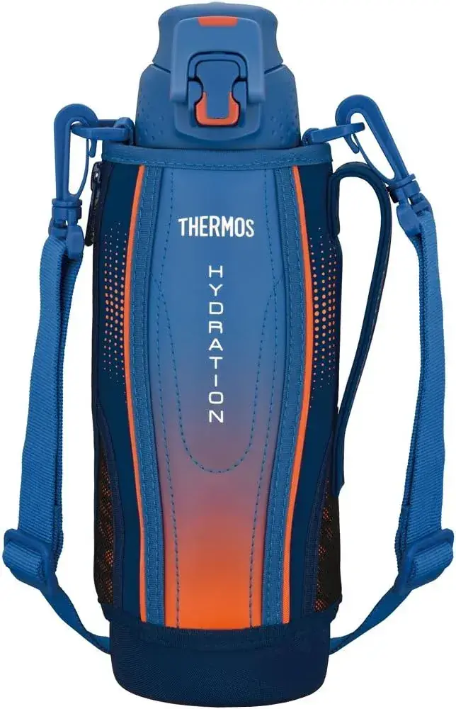 Thermos Vacuum Insulated One-Touch Sports Drink Bottle 1.0L