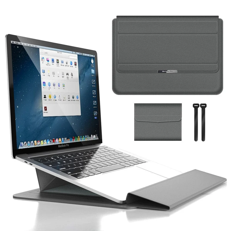 Faltbare Laptopständer Hülle – 2-in-1 Laptophalter mit Schutzhülle & Standfunktion