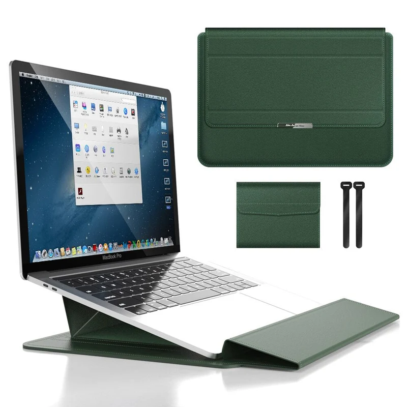 Faltbare Laptopständer Hülle – 2-in-1 Laptophalter mit Schutzhülle & Standfunktion