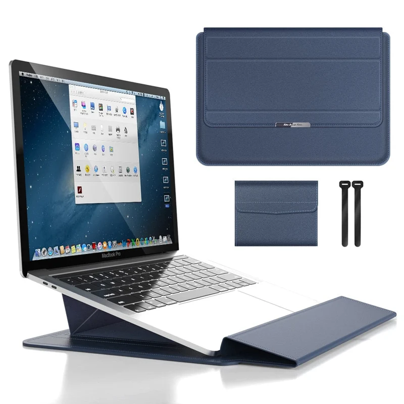 Faltbare Laptopständer Hülle – 2-in-1 Laptophalter mit Schutzhülle & Standfunktion