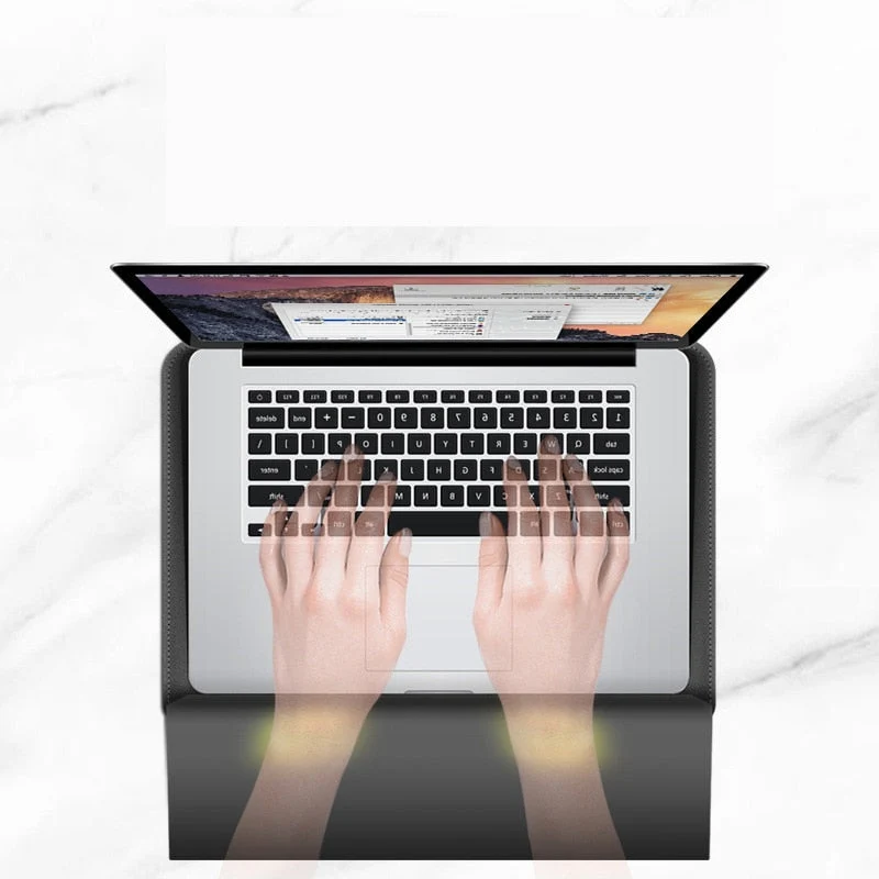 Faltbare Laptopständer Hülle – 2-in-1 Laptophalter mit Schutzhülle & Standfunktion