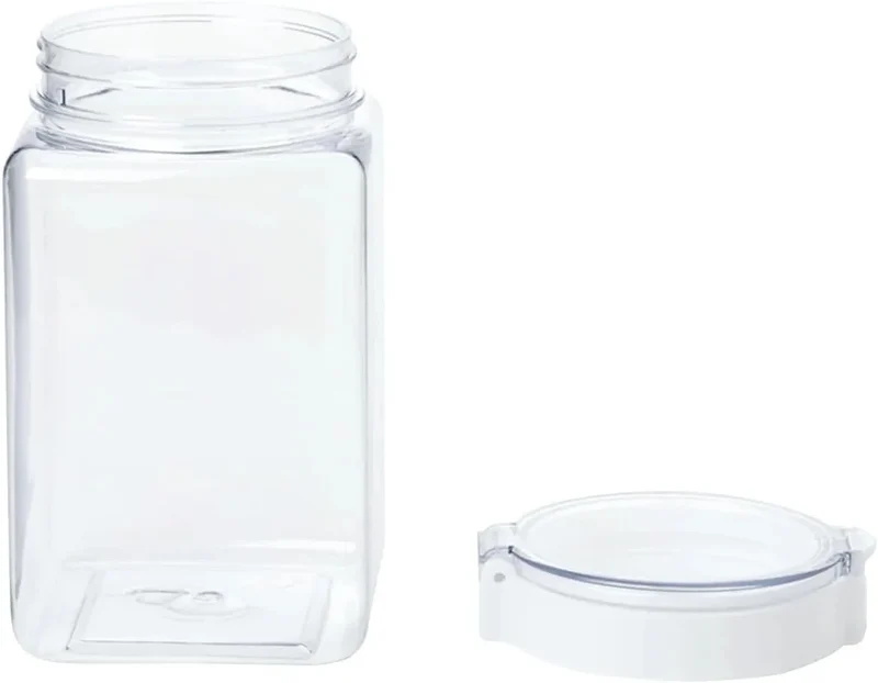 Nitori 2WAY One-Push Canister - 1.5L Middle Lid Container