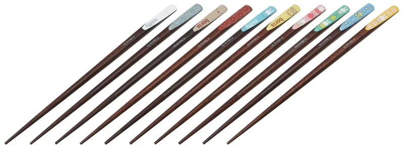 Skater Tensuge Miffy Chopsticks Set 10 Pairs 21cm Gift Box Souvenir