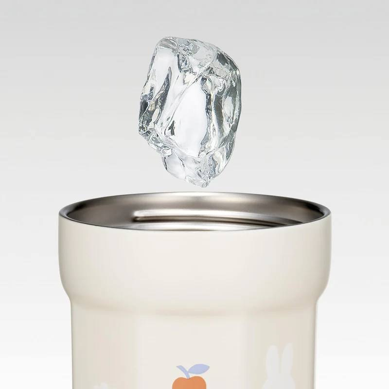 Skater 350ml Octagonal Stainless Steel Insulated Tumbler with Lid Miffy Design