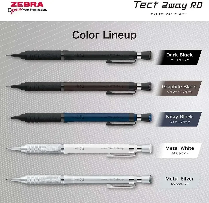 Zebra Pen P-MA141 Tect 2-Way 0.5mm Drafting Mechanical Pencil