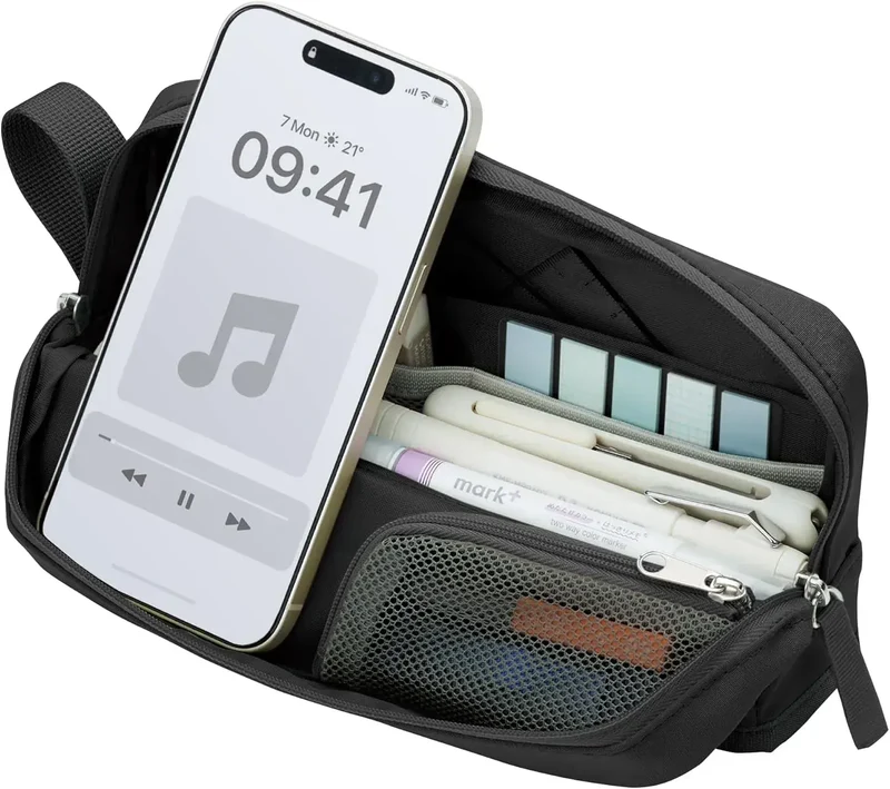 Kokuyo Kabako Spacious Pen Tool Organizer Pencil Pouch