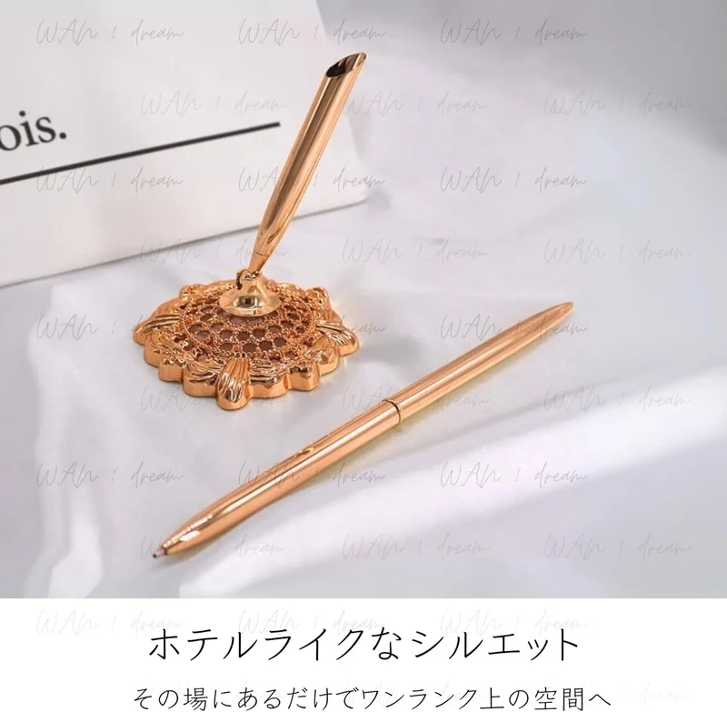 Wan 1 Dream Design Pen and Stand Refill Included Desk Pen