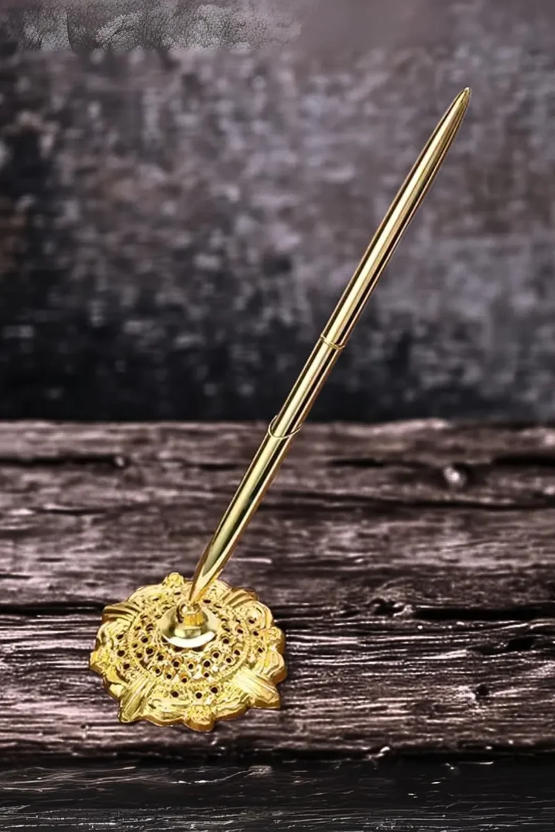 Wan 1 Dream Design Pen and Stand Refill Included Desk Pen