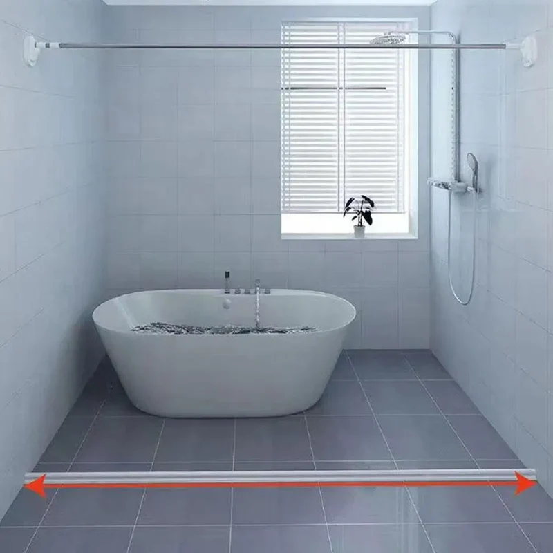 WaterStop Shower Barrier - Silikondichtung für ein trockenes Badezimmer