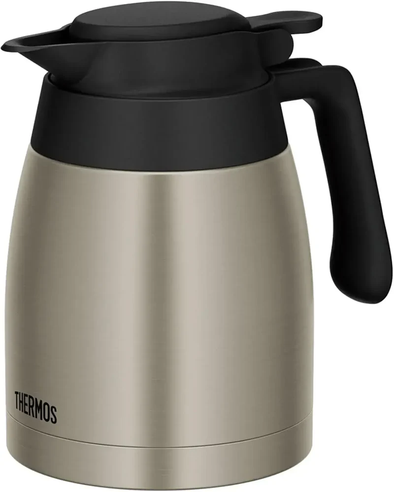 Thermos Stainless Steel Insulated Pitcher, Dishwasher Safe, 1.5L