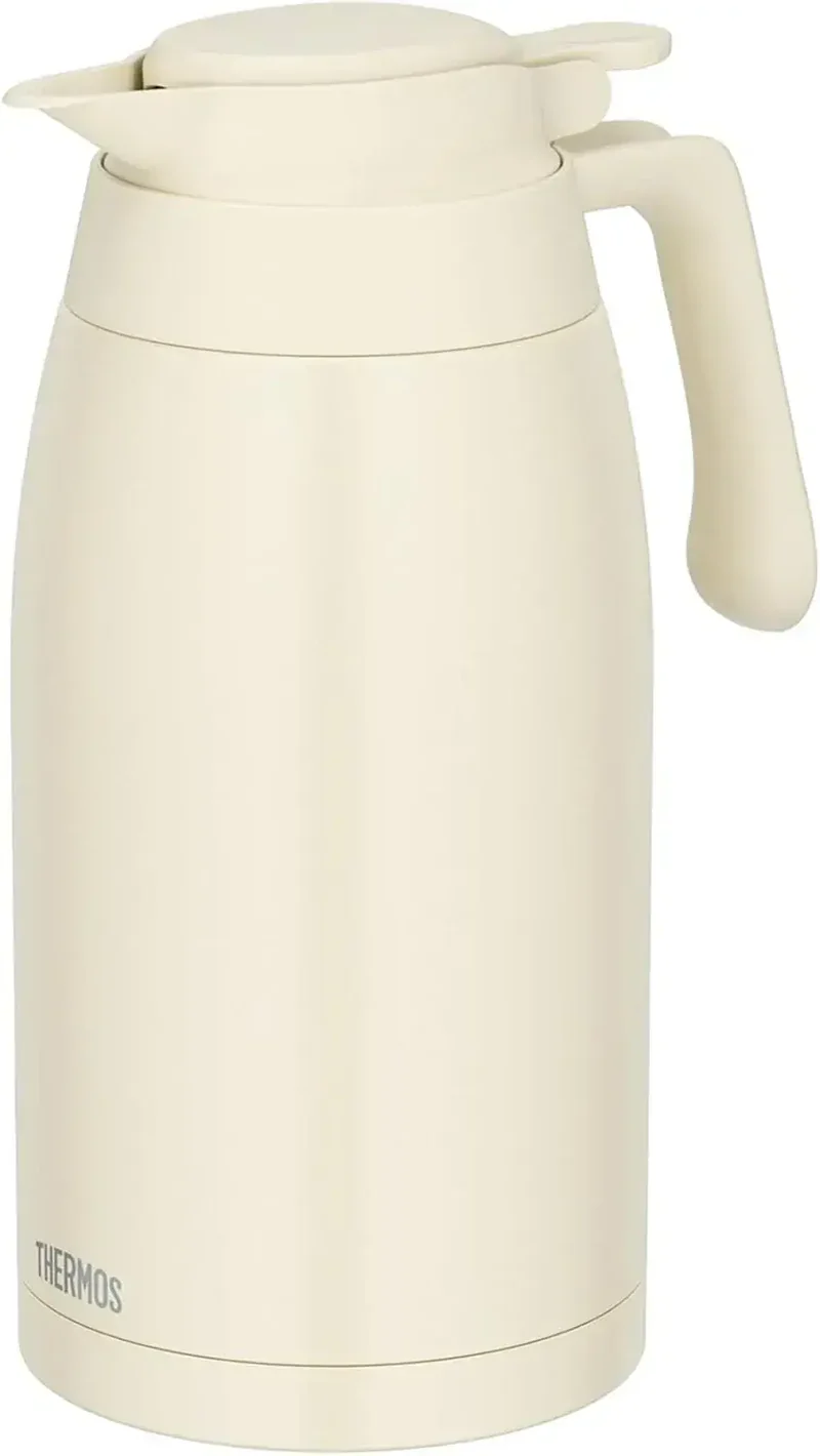 Thermos Stainless Steel Insulated Pitcher, Dishwasher Safe, 1.5L