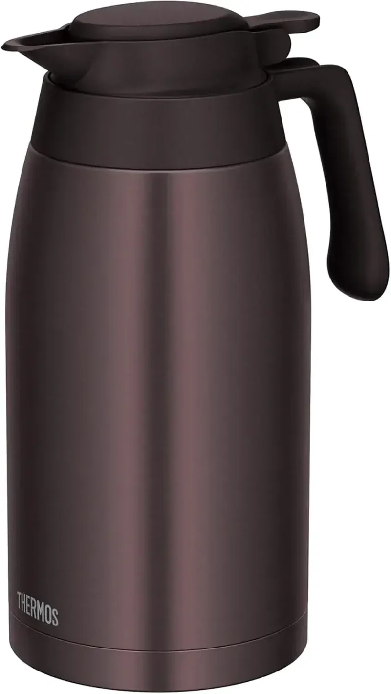 Thermos Stainless Steel Insulated Pitcher, Dishwasher Safe, 1.5L