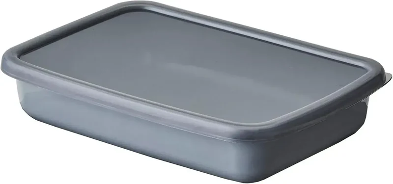 Noda Horo GS-L Enameled Heat-Proof Food Storage 1.2L with Lid