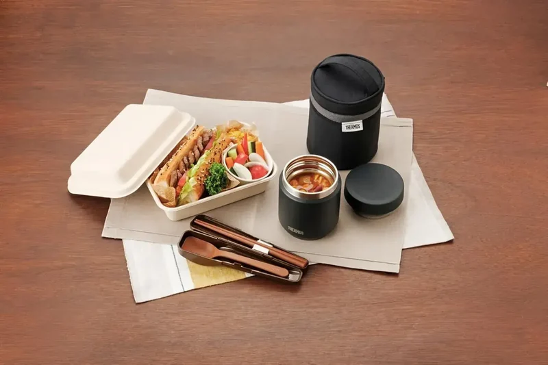 Thermos JED-300 BK Insulated Soup Food Jar 10.1 oz Onyx