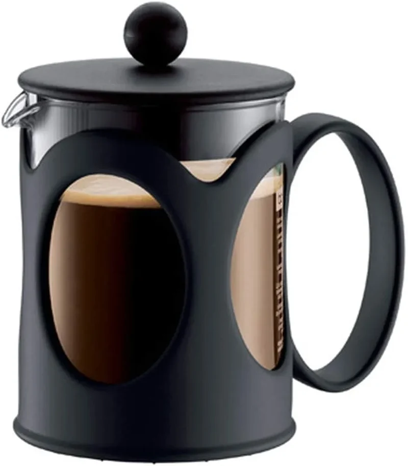 Bodum Kenya Coffee Maker - French Press, 0.5L, Stainless Steel