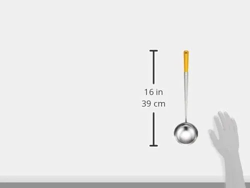 Endo Shoji Wok Ladle - Stainless Steel with Wood Handle