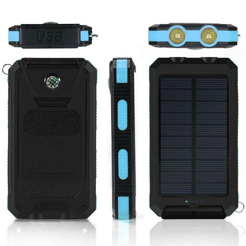 SOLARVAULT – Solare Powerbank Mit 10000mAh Für Draußen Und Abenteuer