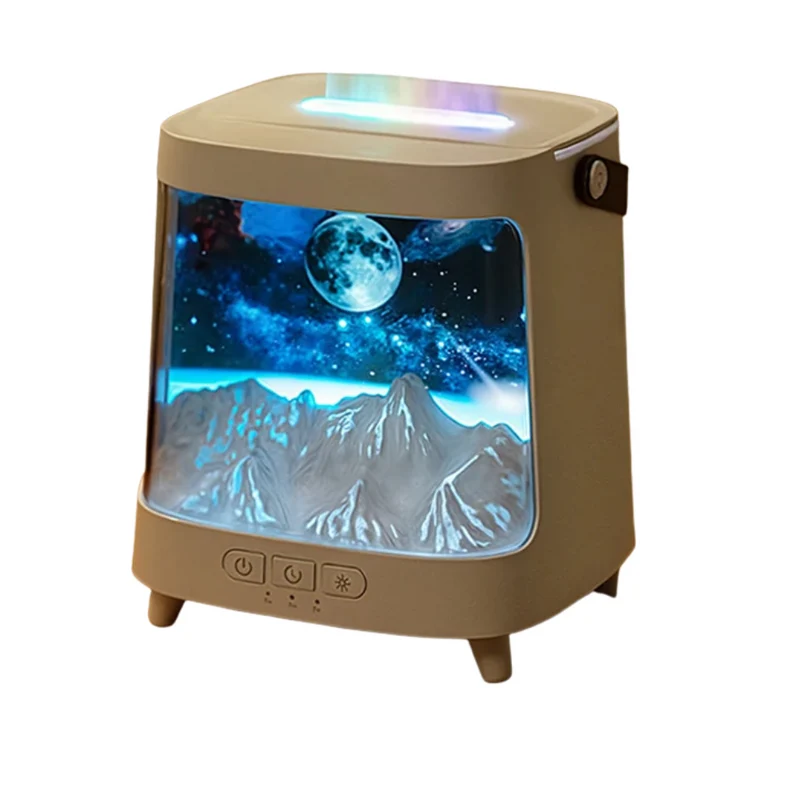 AromaGlow – Aroma Diffusor mit Nachtlicht & Fernbedienung Schlafzimmer