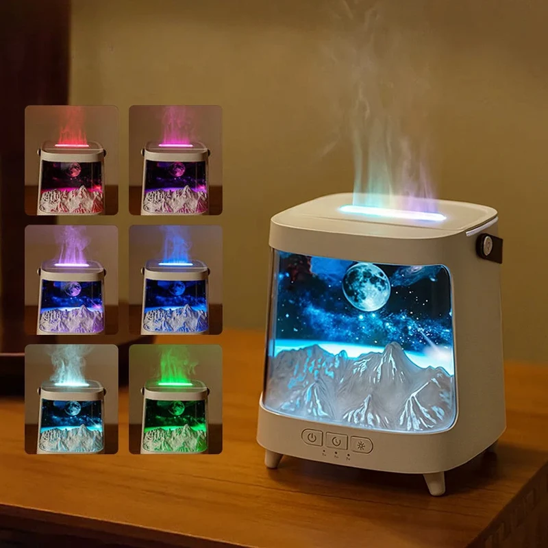 FlamoAir – Galaxy Flame Aroma Diffuser mit Licht & Fernbedienung