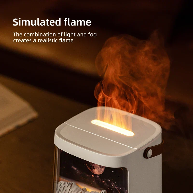 FlamoAir – Galaxy Flame Aroma Diffuser mit Licht & Fernbedienung