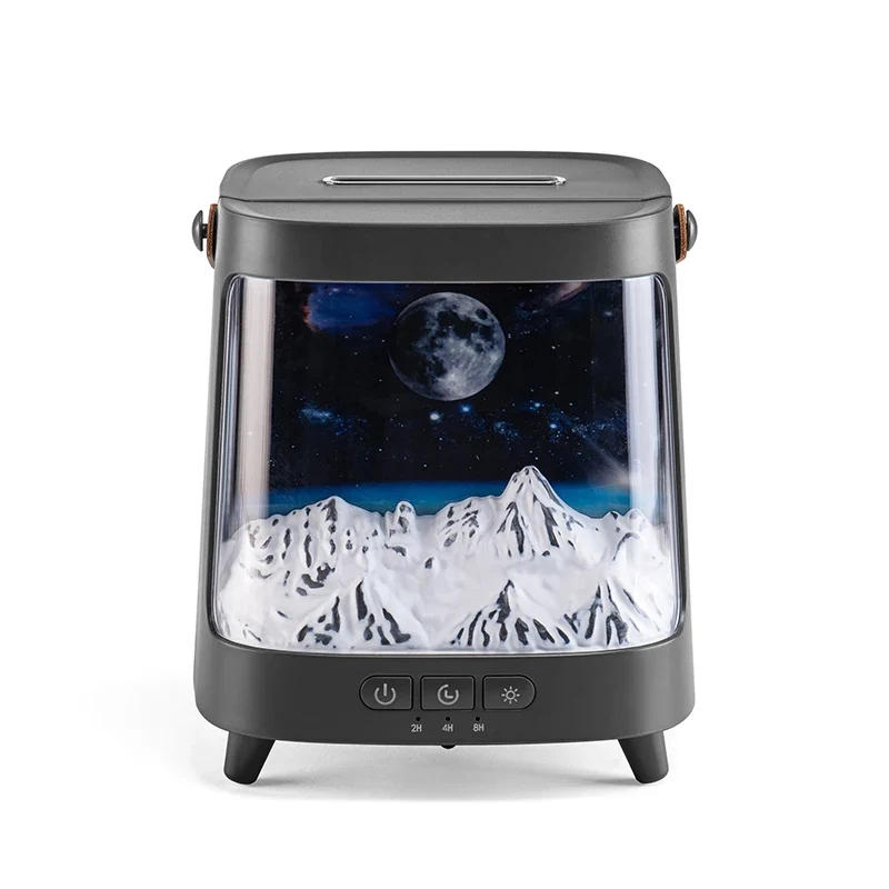 AromaGlow – Galaxy Flame Aroma Diffusor mit Nachtlicht & Fernbedienung