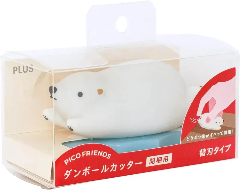 Plus Pico Friends Animal Box Opener with Ceramic Blade for Packages