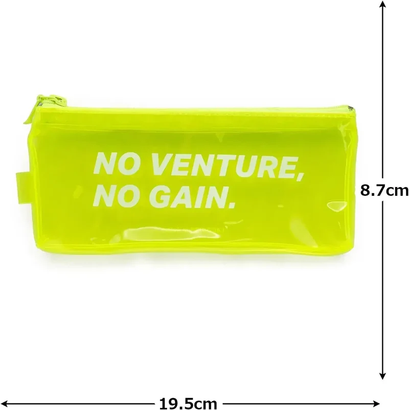 Laconic Interaction Pen Holder Case Yellow 7.7x3.4x0.8in