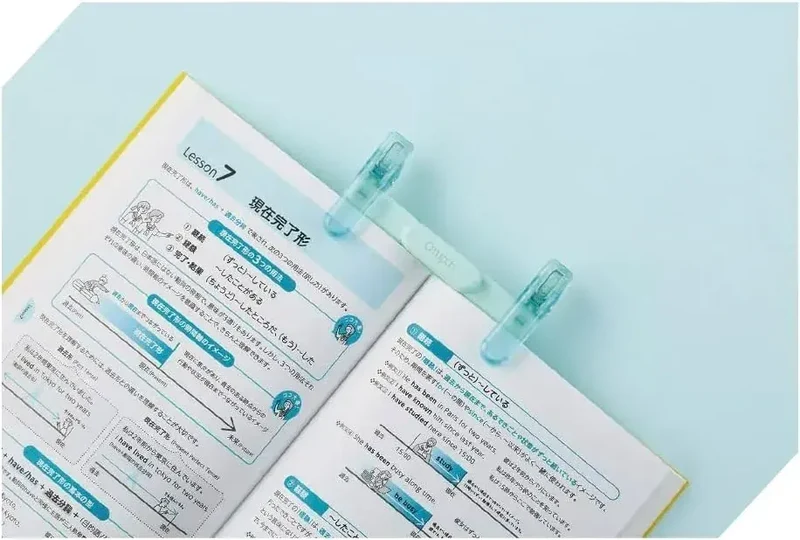 L Plus Campus Kokuyo Pen Style Book Holder with 8 Index Tabs