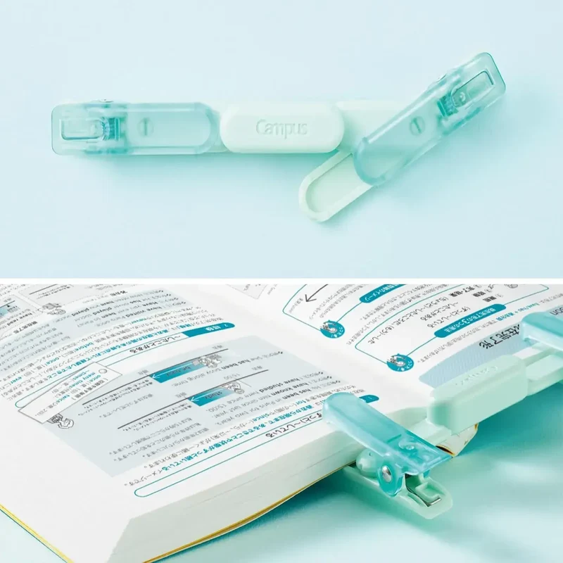 Kokuyo Campus Pen-Style Portable Book Clip Stationery Device