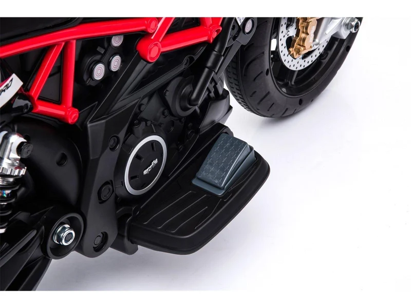 Aprilia Dorsoduro 900 Elektro Kinder Motorrad MP3 12V Kindermotorrad EVA Reifen