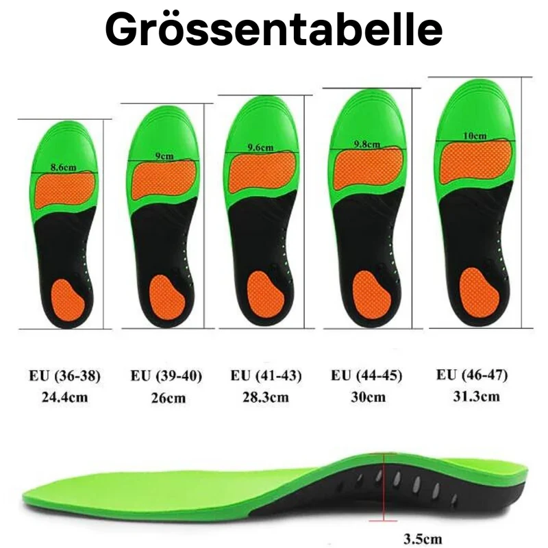 OrthoSohle – Ergonomischer Komfort für gesundes Gehen in jedem Schuh