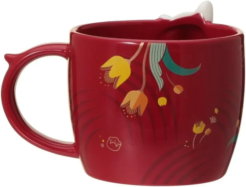 Starbucks 12oz New Year Bear Mug Zodiac Horse Design