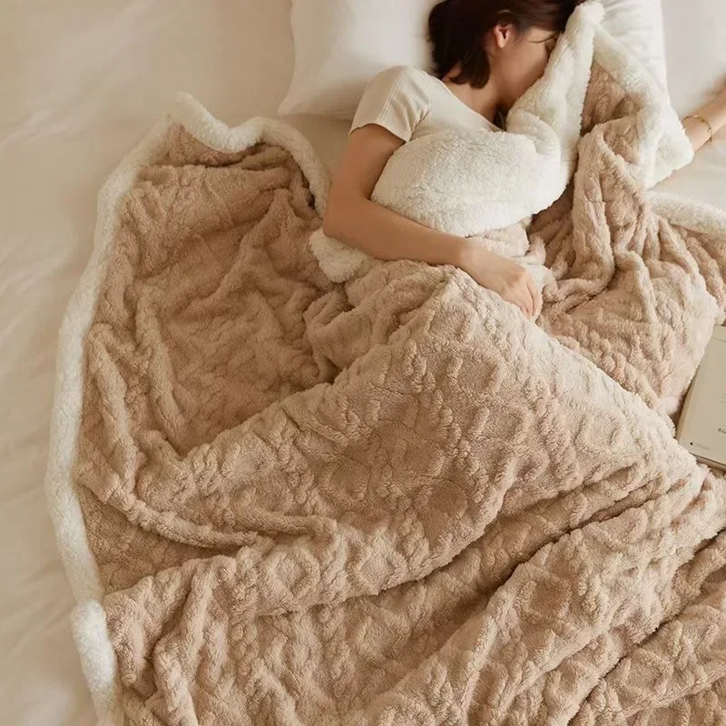 Winterdecke Extra Weich | Kuschelige Wohndecke Für Sofa Und Bett