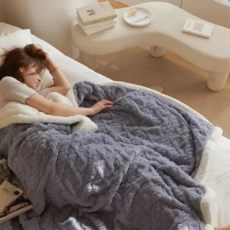 Winterdecke Extra Weich | Kuschelige Wohndecke Für Sofa Und Bett