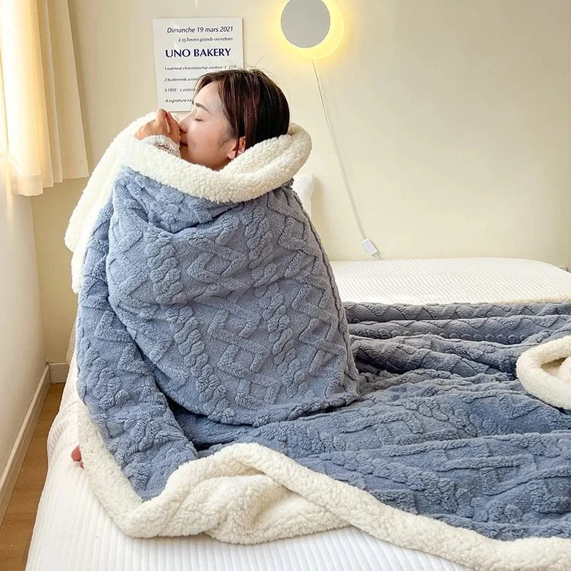 Winterdecke Extra Weich | Kuschelige Wohndecke Für Sofa Und Bett