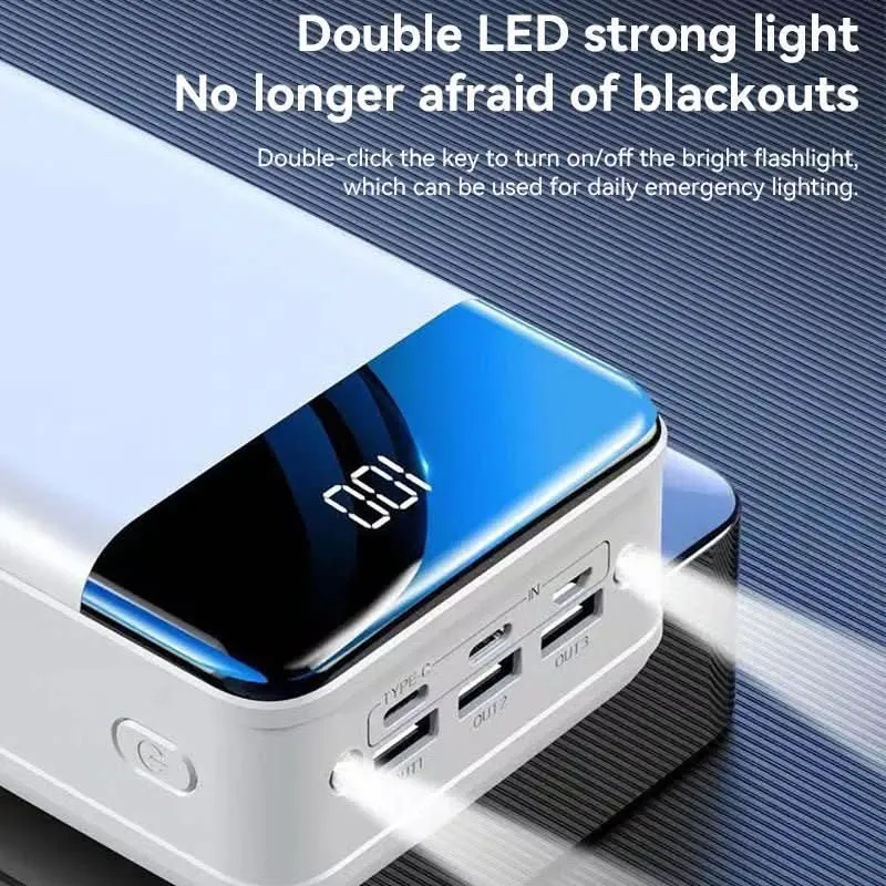 Powerbloc 50K – Ultra-Powerbank Mit 50.000 mAh Für Verlässliche Energie