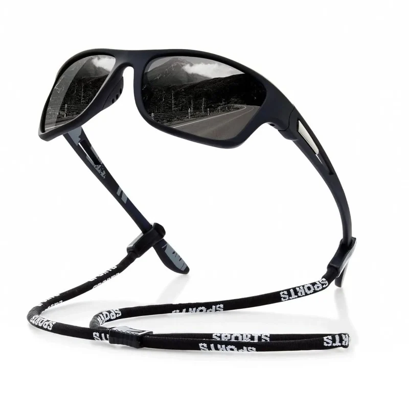 POLARSPORTX Profi – Polarisierte Sportsonnenbrille Mit UV400-Schutz Für Draußen Und Alltag