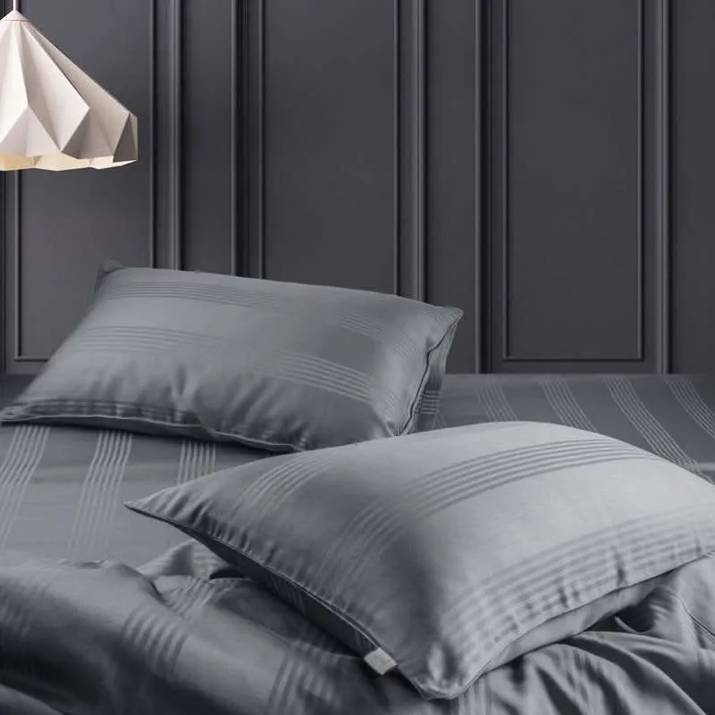 Aurelisse Kissenbezüge Premium Baumwolle Luxuriöse Kissenhüllen für Stilvolles Schlafzimmer