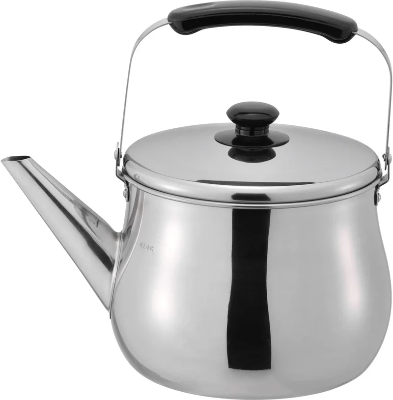 Wahei Freiz RB-1269 Wide Mouth Induction Compatible Kettle Stainless Steel