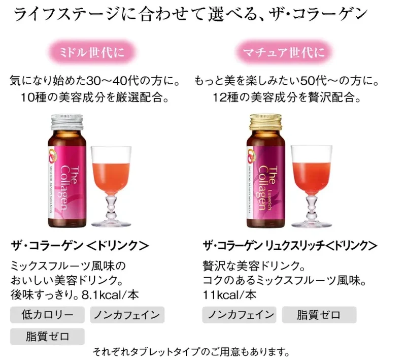 The Collagen Luxe Rich Drink 10 Bottles Supplement - 50Ml Each