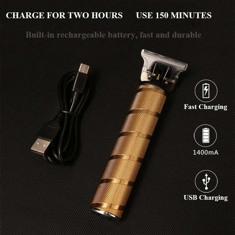 Haartrimmer Set 3-in-1 – Präzisionstrimmer mit T-Blade & Rasierer